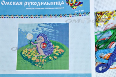 ОМБН-2 Набор для вышивания (бисер+мулине) - купить в Прокопьевске. Цена: 197.50 руб.