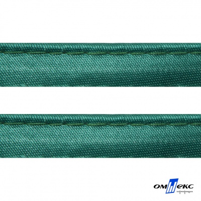Кант атласный 140, шир. 12 мм (в упак. 65,8 м), цвет т.зелёный - купить в Прокопьевске. Цена: 237.16 руб.