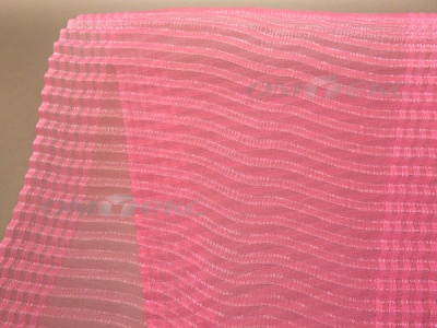 Лента капроновая "Гофре", шир. 110 мм/уп. 50 м, цвет розовый - купить в Прокопьевске. Цена: 35.60 руб.