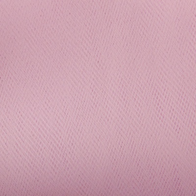 Фатин матовый 16-12, 12 гр/м2, шир.300см, цвет нежно-розовый - купить в Прокопьевске. Цена 96.31 руб.