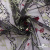 Сетка с вышивкой "Мадрид" 135 г/м2, 100% нейлон, ширина 130 см, Цвет 4/Черный - купить в Прокопьевске. Цена 980 руб.
