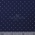 Креп стрейч Амузен, 85 г/м2, 19-3920 (т. синий)/белый мелкий горох, шир.150 см - купить в Прокопьевске. Цена 220.50 руб.