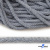 Шнур плетеный d-6 мм круглый, 70% хлопок 30% полиэстер, уп.90+/-1 м, цв.1086-голубой - купить в Прокопьевске. Цена: 588 руб.