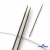 Спицы для вязания металлические d-2.5 мм круговые на тросике 53 см - купить в Прокопьевске. Цена: 53.90 руб.