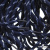 Шнурки #107-19, круглые 130 см, двухцветные цв.тём.синий/белый - купить в Прокопьевске. Цена: 22.14 руб.