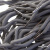 Шнурки #107-08, круглые 130 см, цв.серый - купить в Прокопьевске. Цена: 26.88 руб.