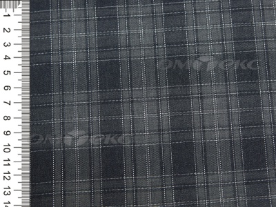 Ткань костюмная клетка 25235 2003, 185 гр/м2, шир.150см, цвет серый/сер - купить в Прокопьевске. Цена 