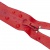 Молния водонепроницаемая PVC Т-7, 90 см, разъемная, цвет (820) красный - купить в Прокопьевске. Цена: 61.18 руб.