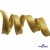 Кант атласный 136, шир. 12 мм (в упак. 65,8 м), цвет золото - купить в Прокопьевске. Цена: 433.08 руб.