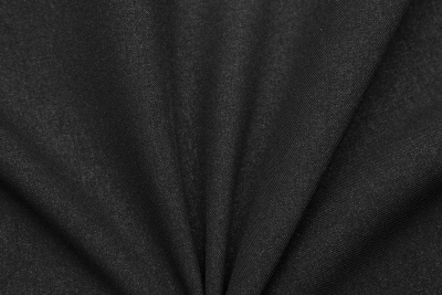 Ткань костюмная 24880 2022, 220 гр/м2, шир.150см, цвет чёрный - купить в Прокопьевске. Цена 451 руб.