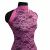Кружевное полотно стрейч XD-WINE, 100 гр/м2, шир.150см, цвет розовый - купить в Прокопьевске. Цена 1 869.99 руб.