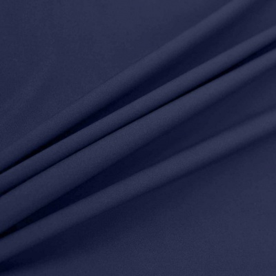Костюмная ткань с вискозой "Салерно", 210 гр/м2, шир.150см, цвет т.синий/Navy - купить в Прокопьевске. Цена 446.37 руб.