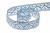 Тесьма кружевная 0621-1346А, шир. 13 мм/уп. 20+/-1 м, цвет 132-голубой - купить в Прокопьевске. Цена: 569.26 руб.