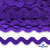 Тесьма вьюнчик 0381-0050, 5 мм/упак.33+/-1м, цвет 9530-фиолетовый - купить в Прокопьевске. Цена: 107.26 руб.