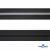 Рулонная молния с покрытием PVC спираль тип 3 (упак.270м) -черная с полосой СВО - купить в Прокопьевске. Цена: 12.74 руб.