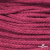 Шнур плетеный d-6 мм, 70% хлопок 30% полиэстер, уп.90+/-1 м, цв.1068-фуксия - купить в Прокопьевске. Цена: 588 руб.