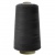 Швейные нитки (армированные) 28S/2, нам. 2 500 м, цвет чёрный - купить в Прокопьевске. Цена: 139.91 руб.