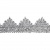 Тесьма металлизированная 0384-0240, шир. 40 мм/уп. 25+/-1 м, цвет серебро - купить в Прокопьевске. Цена: 490.74 руб.