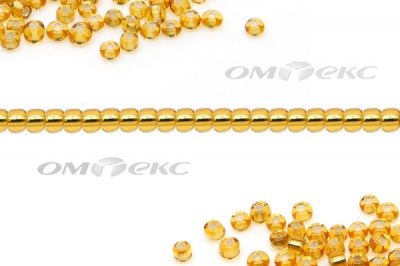 Бисер (SL) 11/0 ( упак.100 гр) цв.22 - золото - купить в Прокопьевске. Цена: 53.34 руб.