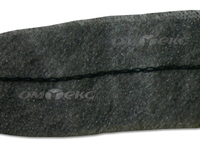 WS7225-прокладочная лента усиленная швом для подгиба 30мм-графит (50м) - купить в Прокопьевске. Цена: 16.97 руб.