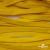 Шнур плетеный (плоский) d-12 мм, (уп.90+/-1м), 100% полиэстер, цв.269 - жёлтый - купить в Прокопьевске. Цена: 8.62 руб.