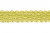 Тесьма кружевная 0621-1567, шир. 15 мм/уп. 20+/-1 м, цвет 017-жёлтый - купить в Прокопьевске. Цена: 466.97 руб.