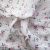 Ткань Муслин принт, 100% хлопок, 125 гр/м2, шир. 140 см, #2308 цв. 6 белый с цветком - купить в Прокопьевске. Цена 413.11 руб.