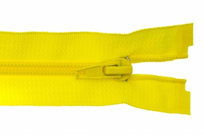 Спиральная молния Т5 131, 40 см, автомат, цвет жёлтый - купить в Прокопьевске. Цена: 13.03 руб.