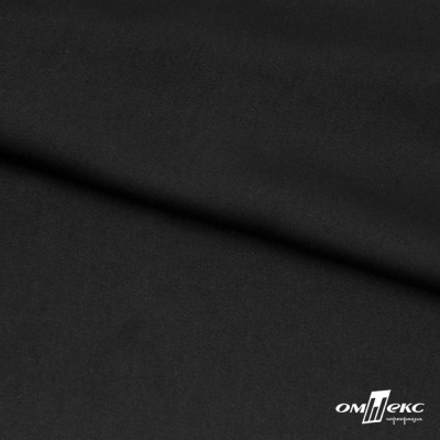 Ткань плательная Габриэль 100% полиэстер,140 (+/-10) гр/м2, шир. 150 см, цв. черный BLACK - купить в Прокопьевске. Цена 248.37 руб.