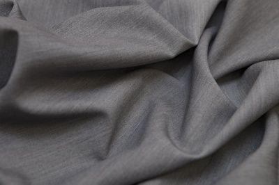 Костюмная ткань с вискозой "Флоренция", 195 гр/м2, шир.150см, цвет св.серый - купить в Прокопьевске. Цена 491.97 руб.