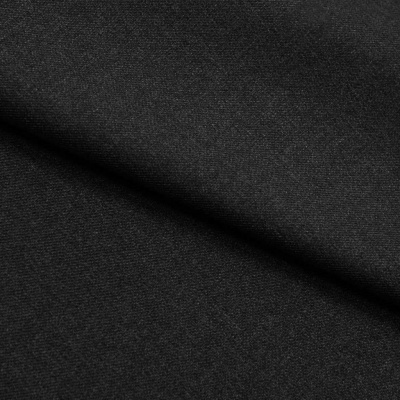 Ткань костюмная 22476 2002, 181 гр/м2, шир.150см, цвет чёрный - купить в Прокопьевске. Цена 350.98 руб.
