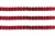 Пайетки "ОмТекс" на нитях, SILVER-BASE, 6 мм С / упак.73+/-1м, цв. 3 - красный - купить в Прокопьевске. Цена: 468.37 руб.