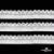 Резинка бельевая ажурная #123-11, шир.11 мм, цв.белый - купить в Прокопьевске. Цена: 7.23 руб.