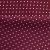Креп стрейч Амузен, 85 г/м2, 19-2024 (темный рубин)/белый мелкий горох, шир.150 см - купить в Прокопьевске. Цена 220.50 руб.