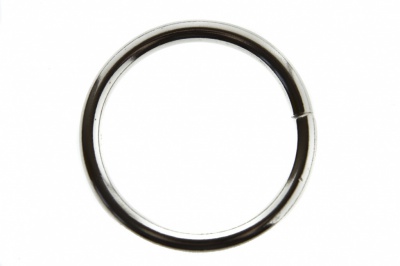 Кольцо металлическое d-38 мм, цв.-никель - купить в Прокопьевске. Цена: 4.89 руб.