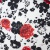 Плательная ткань "Фламенко" 22.1, 80 гр/м2, шир.150 см, принт растительный - купить в Прокопьевске. Цена 239.03 руб.