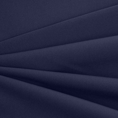 Костюмная ткань "Элис", 220 гр/м2, шир.150 см, цвет чернильный - купить в Прокопьевске. Цена 303.10 руб.
