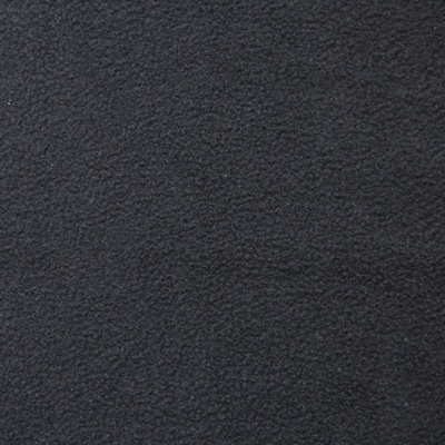 Флис DTY, 130 г/м2, шир. 150 см, цвет чёрный - купить в Прокопьевске. Цена 694.22 руб.
