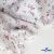 Ткань Муслин принт, 100% хлопок, 125 гр/м2, шир. 140 см, #2308 цв. 6 белый с цветком - купить в Прокопьевске. Цена 413.11 руб.