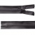 Молния водонепроницаемая PVC Т-7, 20 см, неразъемная, цвет (301)-т.серый - купить в Прокопьевске. Цена: 21.56 руб.