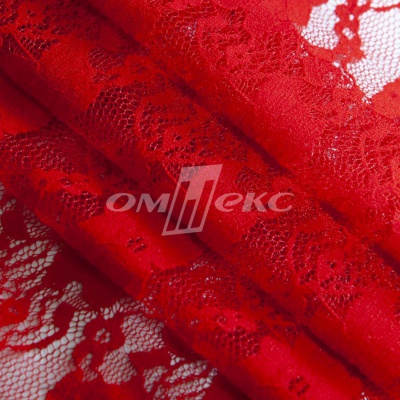 Кружевное полотно стрейч 15A61/RED, 100 гр/м2, шир.150см - купить в Прокопьевске. Цена 1 580.95 руб.