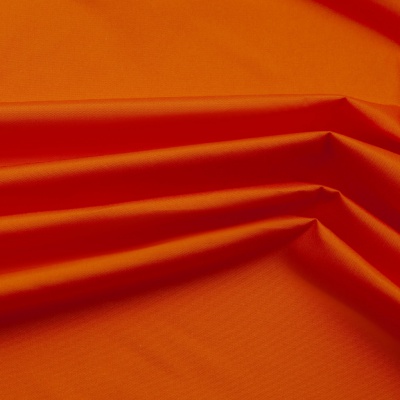 Курточная ткань Дюэл (дюспо) 16-1359, PU/WR/Milky, 80 гр/м2, шир.150см, цвет оранжевый - купить в Прокопьевске. Цена 141.80 руб.