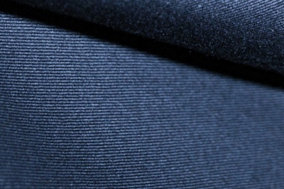 Ткань костюмная 8874/3, цвет темно-синий, 100% полиэфир - купить в Прокопьевске. Цена 433.60 руб.