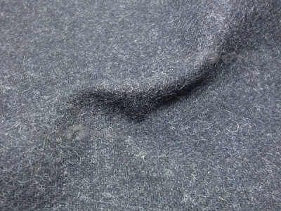 Ткань костюмная п/шерсть №2096-2-2, 300 гр/м2, шир.150см, цвет т.серый - купить в Прокопьевске. Цена 512.30 руб.