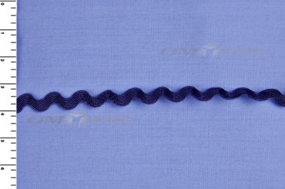 Тесьма плетеная "Вьюнчик"/т.синий - купить в Прокопьевске. Цена: 48.03 руб.