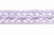 Тесьма кружевная 0621-1855, шир. 18 мм/уп. 20+/-1 м, цвет 107-фиолет - купить в Прокопьевске. Цена: 466.97 руб.