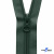 Спиральная молния Т5 890, 80 см, автомат, цвет т.зелёный - купить в Прокопьевске. Цена: 16.61 руб.