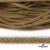 Шнур плетеный d-6 мм круглый, 70% хлопок 30% полиэстер, уп.90+/-1 м, цв.1074-бежевый - купить в Прокопьевске. Цена: 594 руб.