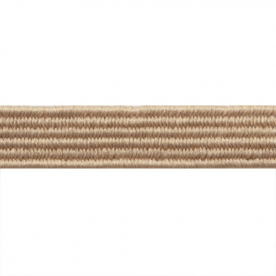 Резиновые нити с текстильным покрытием, шир. 6 мм ( упак.30 м/уп), цв.- 97-бежевый - купить в Прокопьевске. Цена: 152.05 руб.