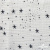 Ткань Муслин принт, 100% хлопок, 125 гр/м2, шир. 140 см, #2308 цв. 9 белый морская звезда - купить в Прокопьевске. Цена 404.68 руб.